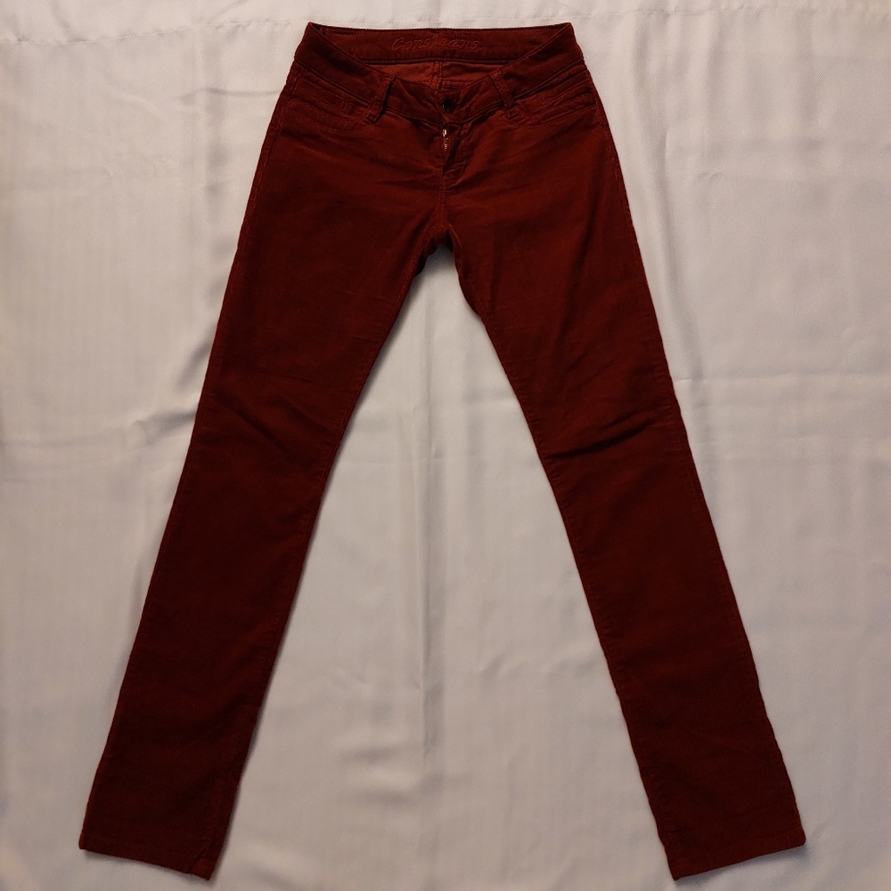 Pants Velvet Woman Cotton Cons Jeans Size 27